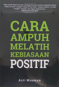 Image of Cara Ampuh Melatih Kebiasaan Positif