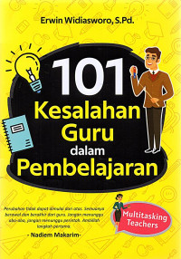 Image of 101 Kesalahan Guru dalam Pembelajaran