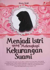 Image of Menjadi Istri yang Melengkap kekurangan Suami