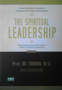 Image of SPIRITUAL LEADERSHIP Belajar Kepemimpinan ala Pesantren