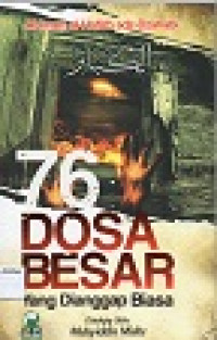 Image of 76 Dosa Besar yang DIanggap Biasa